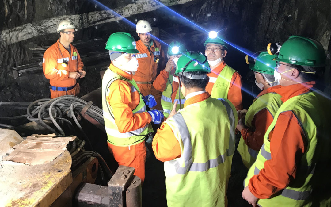 County Congressmen's Visit to Panasqueira Mine
