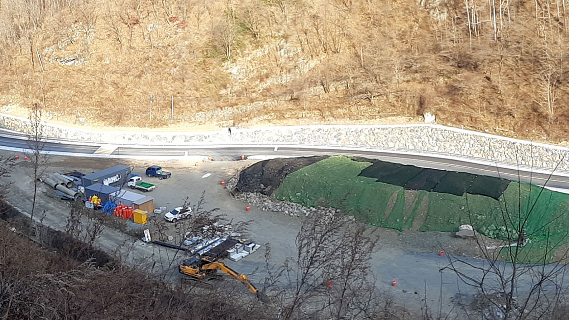 Abgeschlossenes Projekt - Straßen- und Flussumleitung #SangdongMine